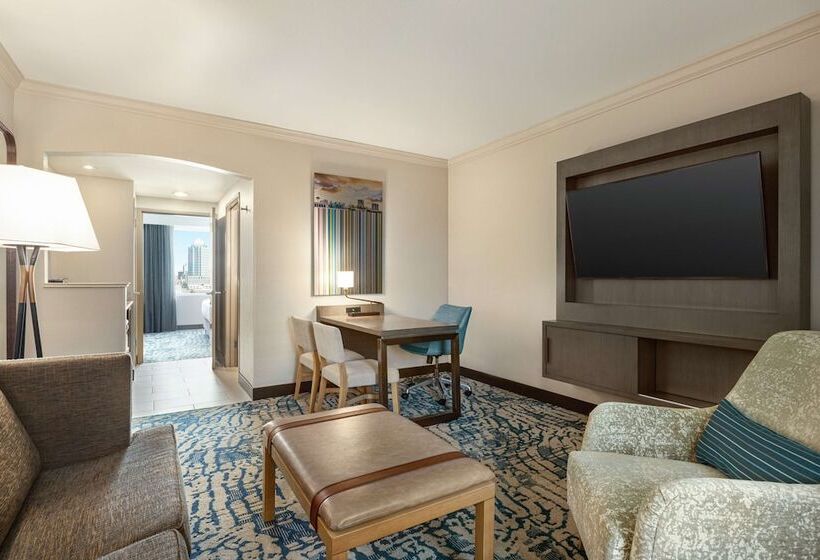 스탠다드 룸 더블 침대, Embassy Suites By Hilton Tampa Downtown Convention Center