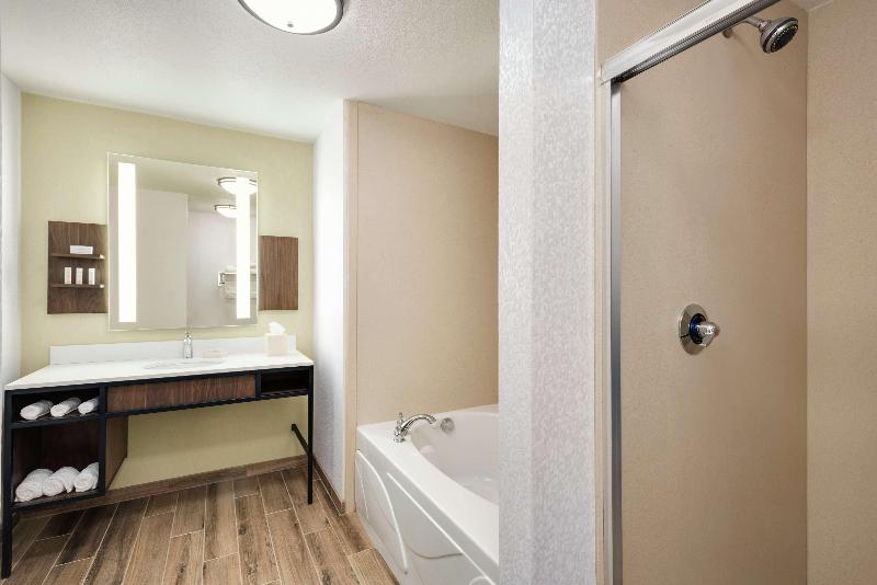 디럭스 스위트 킹 침대, Hilton Garden Inn Dubuque Downtown