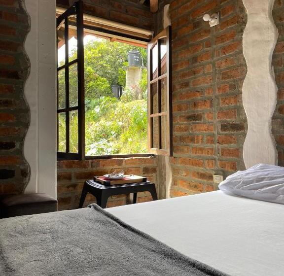 Standard room with outdoor bath, Finca Hotel Tierra Verde