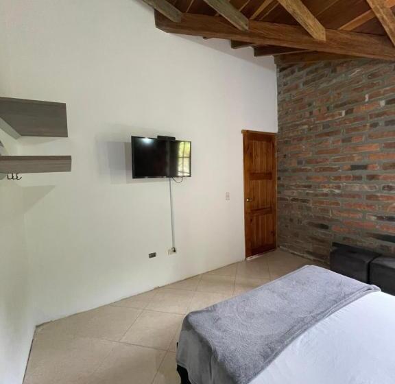 Standard room with outdoor bath, Finca Hotel Tierra Verde