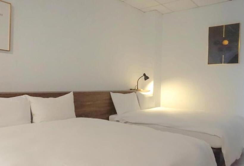 اتاق کلاسیک چهارنفره, 埔里城民宿 Pulitown Bnb