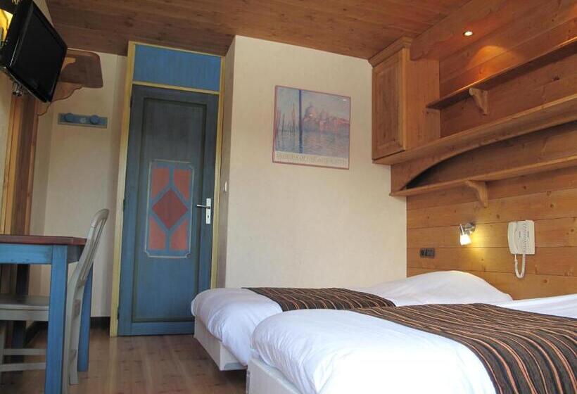 غرفة قياسية مطلة على الجبل, Hôtel La Vanoise