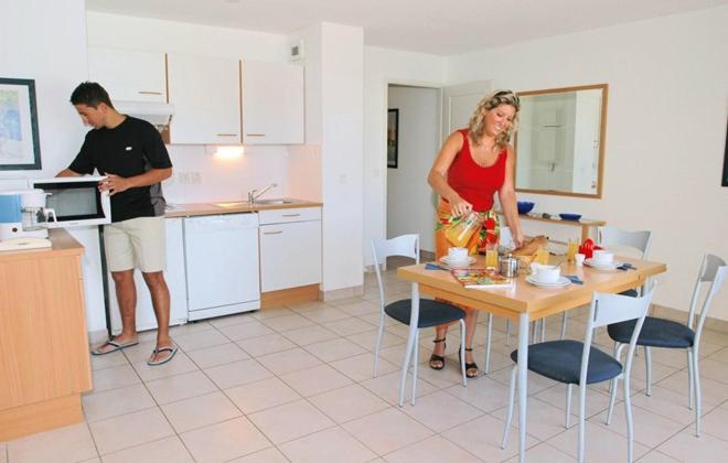 Апартаменты 1 Спальня Вид на Бассейн, Residence Thalassa