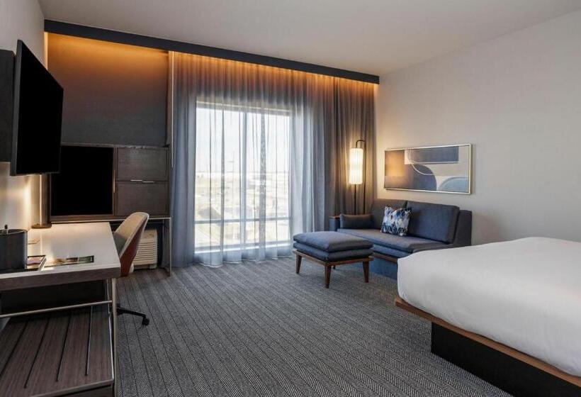 带大床的套房, Courtyard By Marriott Indianapolis Fishers