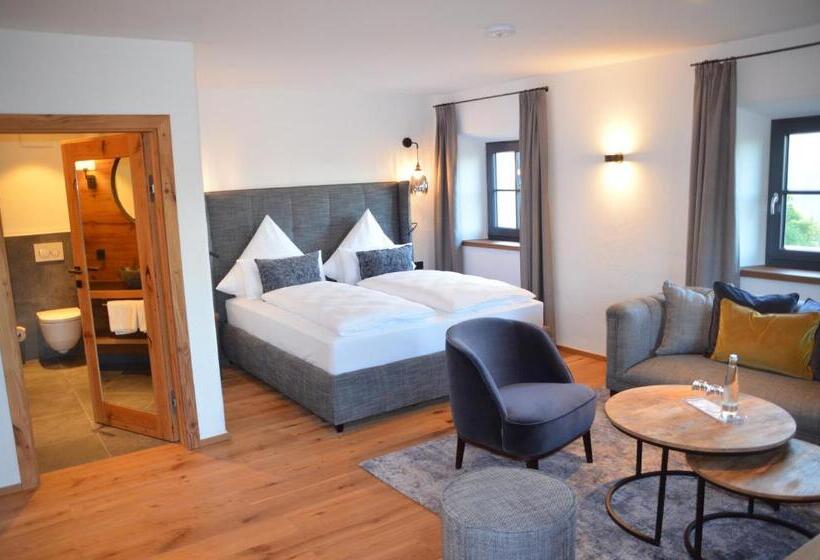 Номер Deluxe с Балконом, Unternberg Hof Ruhpolding