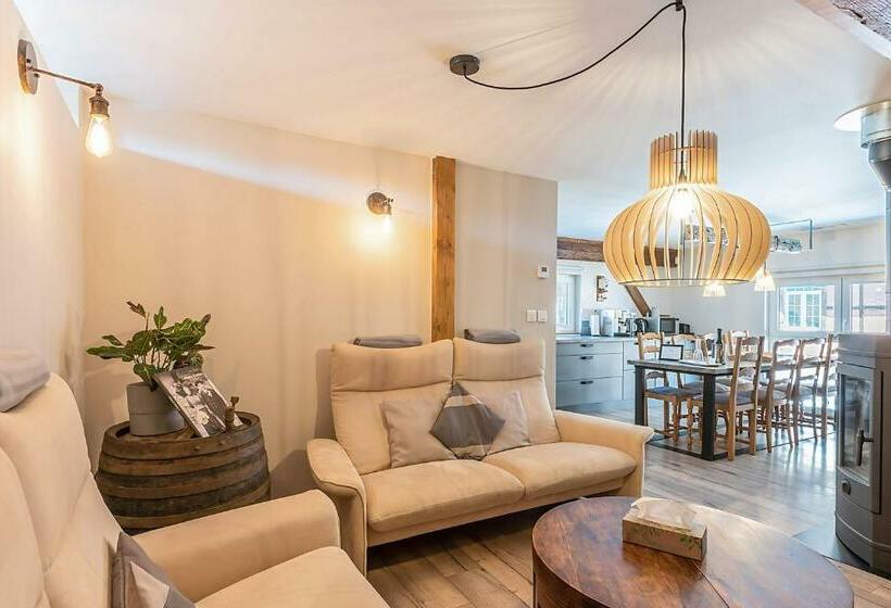 Хижина, Domaine La Grange Ungersheim   Gîte La Grange 5 étoiles