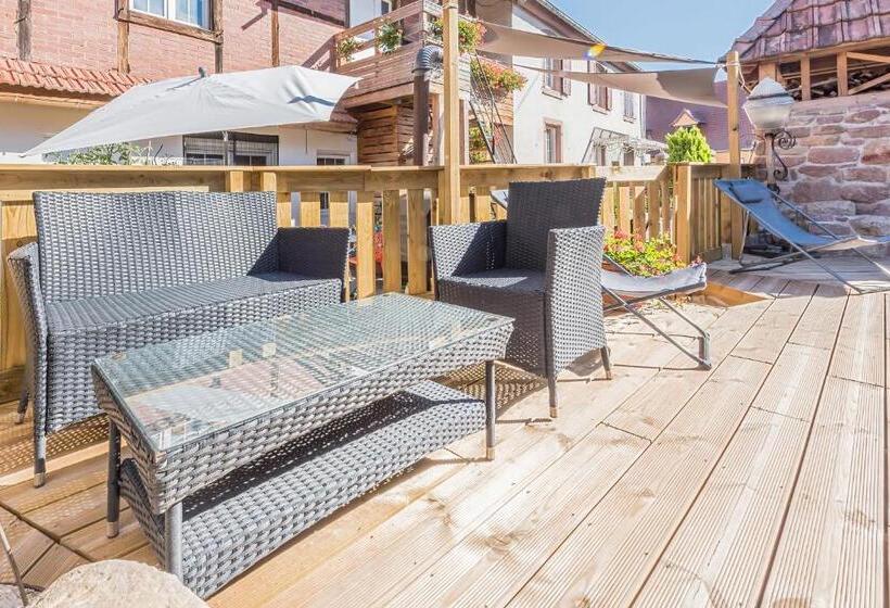 Хижина, Domaine La Grange Ungersheim   Gîte La Grange 5 étoiles