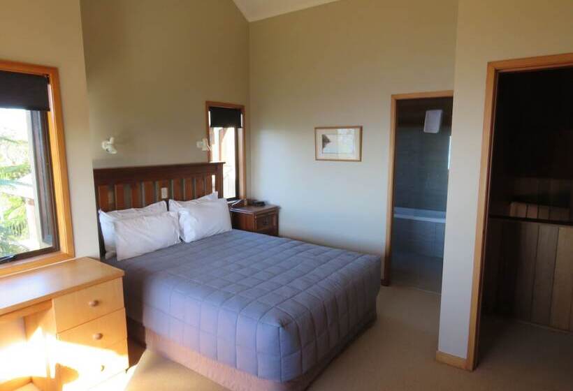 침실 2개 디럭스 아파트, Oreti Village Resort