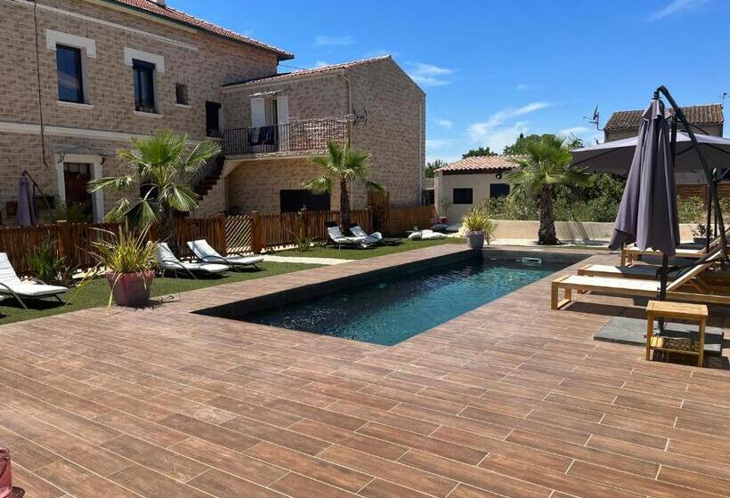 Habitación Estándar con Terraza, O Deux Cèdres