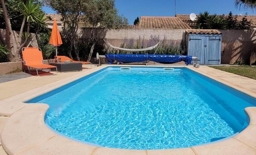 Студио Стандарт с Террасой, Studio Tranquillo Avec Piscine Et Salle De Sport