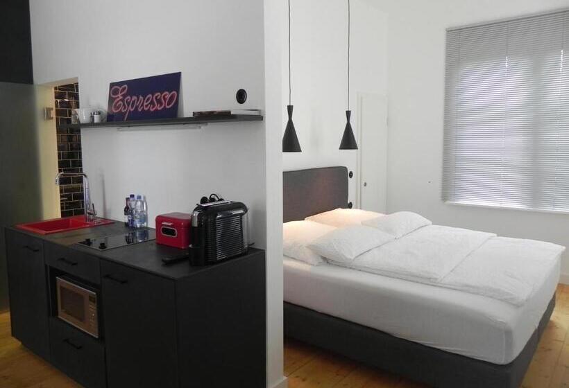 디럭스 룸 킹사이즈 침대, Milchhaus Zimmer   Tiny House