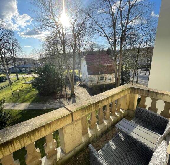 バルコニー付き１ベッドルームアパートメント, Residenz Am Kurpark   Ferienwohnungen In Zentraler Lage I Privatparkplatz