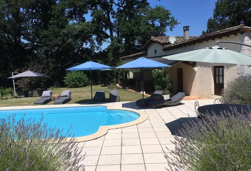 标准房带园景, Domaine De Merugat Chambre D Hôtes
