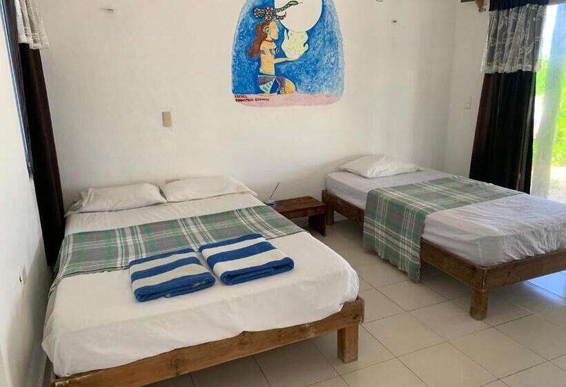 Habitació Estàndard Vista Mar, Casa Kayab