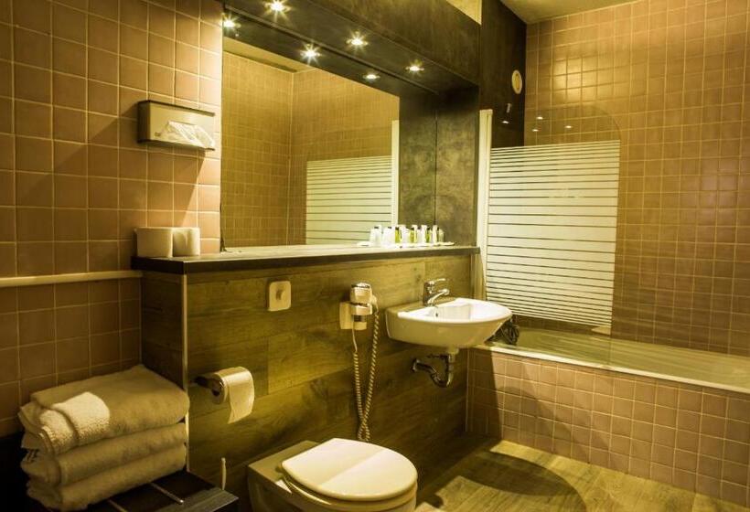 Номер Superior Вид на Парк, Logis Hotel Restaurant Spa Les Oliviers