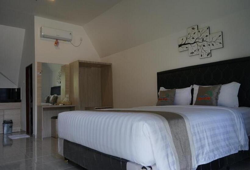 Семейный Номер Вид на Сад, Madu Tiga Beach And Resort