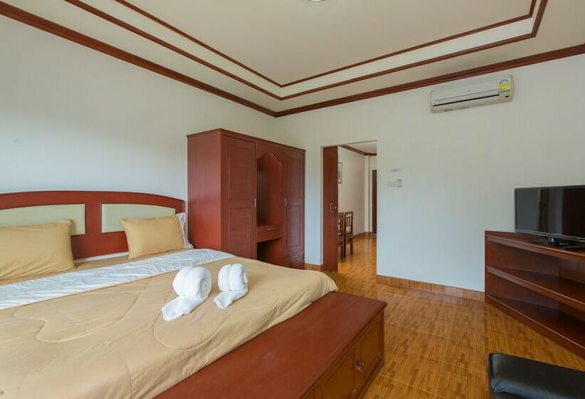 침실 1개 발코니 아파트, Patong Rai Rom Yen Resort Sha