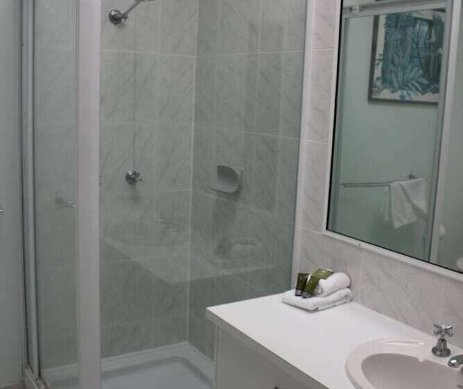 דירת 2 חדרי שינה עם נוף לגינה, Beachfront Terraces With Onsite Reception & Check In