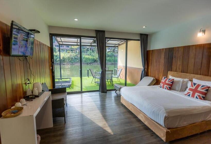 标准间带阳台, Suan Sai Yok Resort