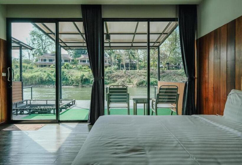 标准间带阳台, Suan Sai Yok Resort