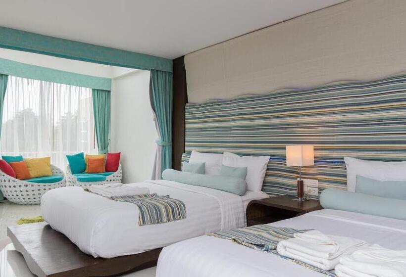 豪华家庭房间, Suan Sai Yok Resort