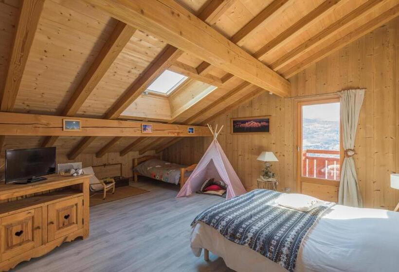 Семейный Номер, Chantemerle 1741, Chambres D Hôtes à La Montagne