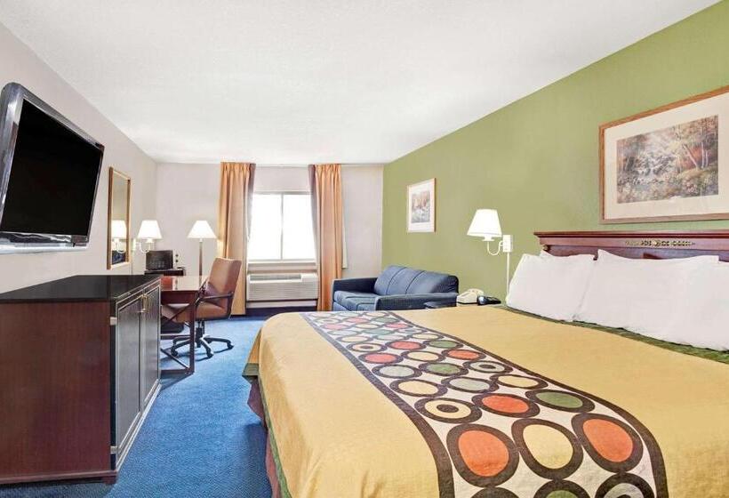 Люкс Deluxe Кровать Кинг, Super 8 By Wyndham West Memphis