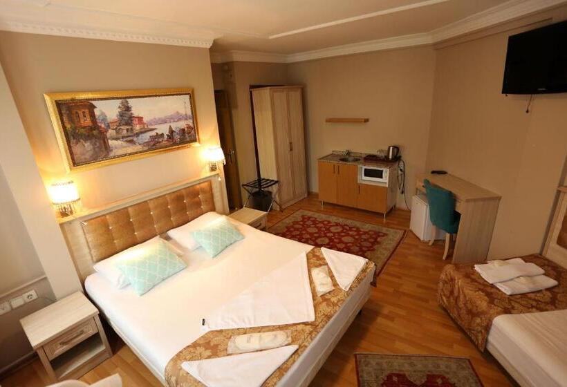 Люкс Семейный 2 Спальни, Tashkonak Studio Suites