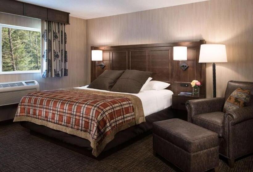 适合残疾人士使用的带超级大床的标准间, Best Western Plus Flathead Lake Inn And Suites