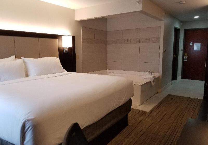 带大床的标准间, Holiday Inn Express Birch Run Frankenmuth Area, An Ihg