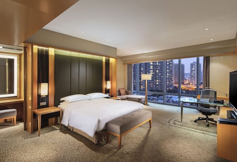 استودیو استاندارد با تخت کینگ, Hilton Nanjing Riverside