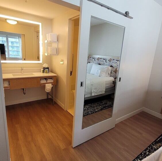 Студия Стандарт Двуспальная Кровать, Hampton Inn & Suites Miami/brickelldowntown
