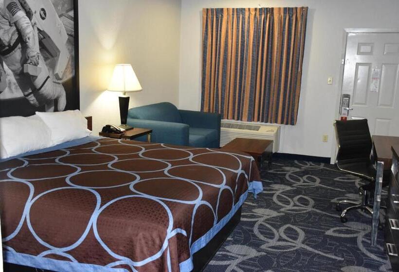 Pokój Deluxe Łóżko King Size, Super 8 By Wyndham Houston Hobby Airport South
