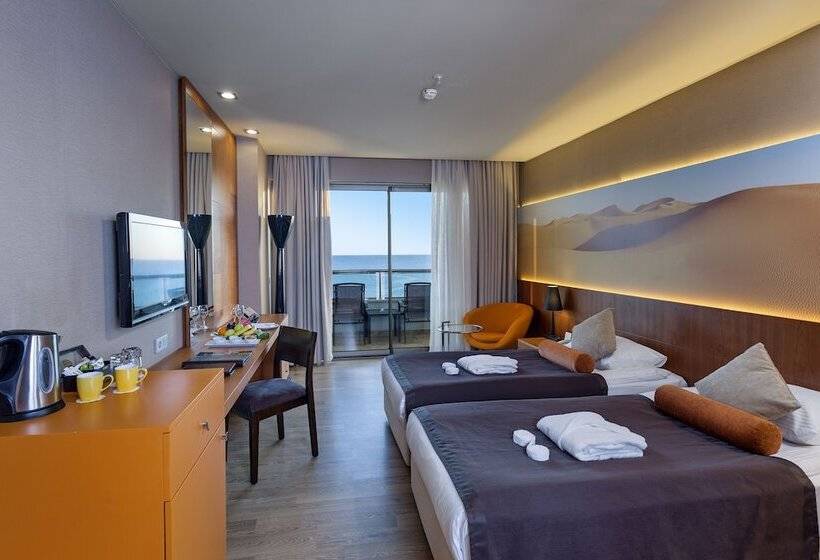 اتاق اساندارد با چشم‌انداز جانبی به دریا, Sherwood Blue Belek - Adults Only