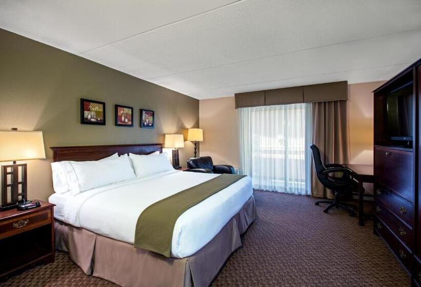 장애인을 위한 킹사이즈 침대 스탠다드 룸, Holiday Inn Express Schaumburg Rolling Meadows, An Ihg