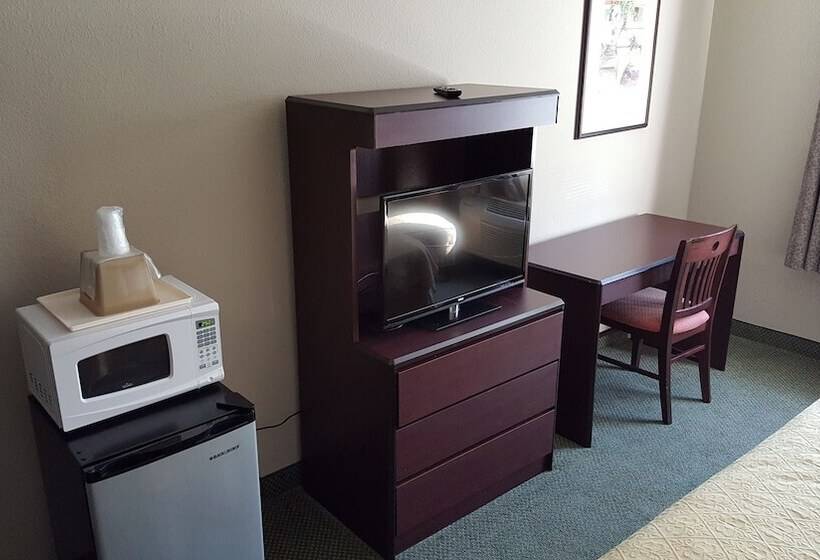 ２ダブルベッドのスタンダードルーム, Gurnee Motel