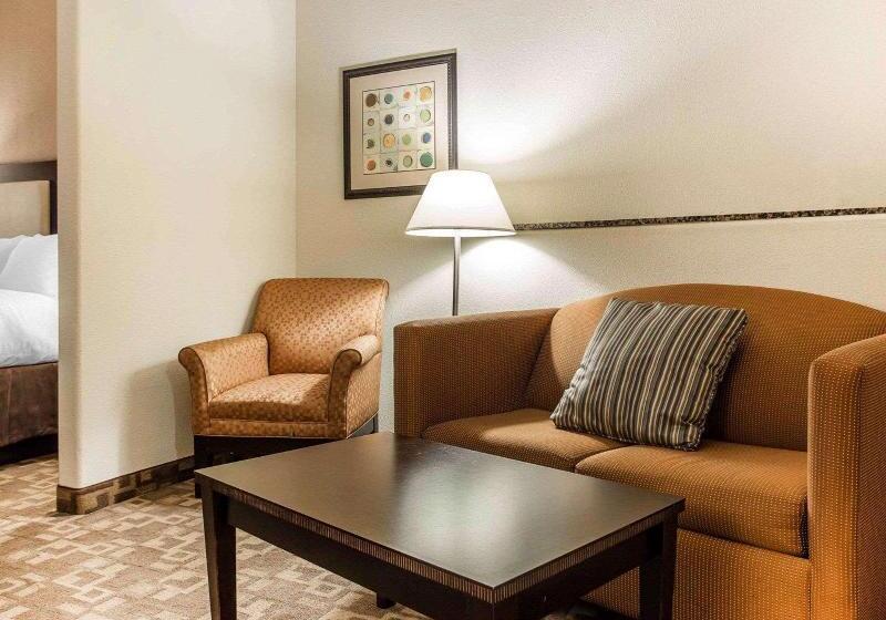 Suíte Cama King, Comfort Suites At Kennesaw State University