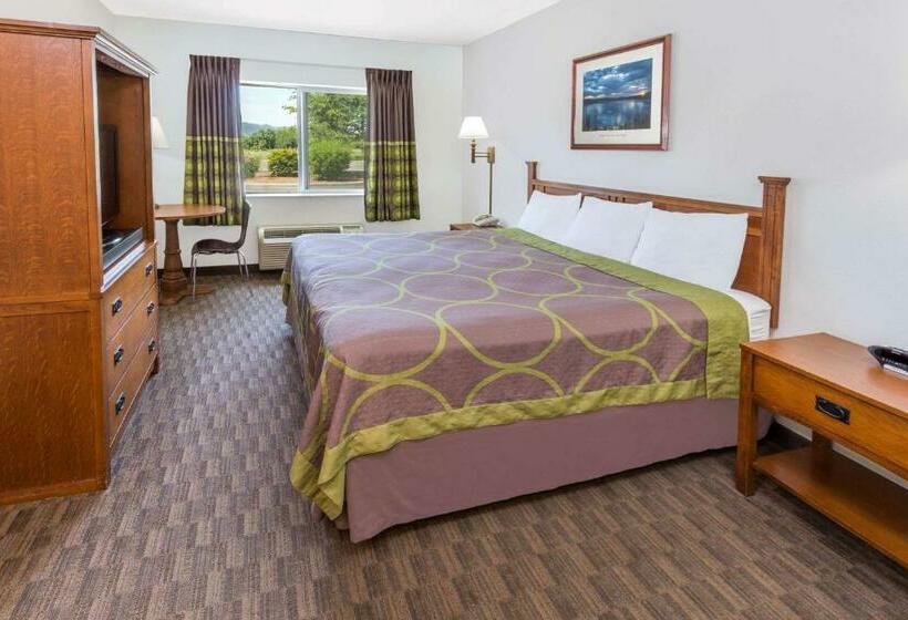 Стандартный Номер Кровать Кинг, Super 8 By Wyndham Central Pt Medford