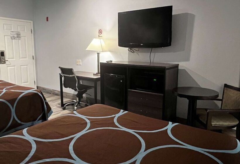غرفه قياسيه سريرين مزدوجين, Super 8 By Wyndham Houston North I45