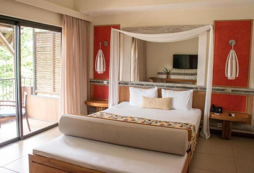 اتاق لوکس با چشم‌انداز دریا, Tamarina Golf & Spa Boutique