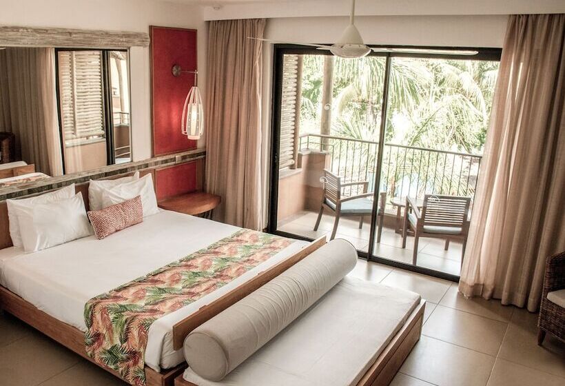 اتاق لوکس با چشم‌انداز باغ, Tamarina Golf & Spa Boutique