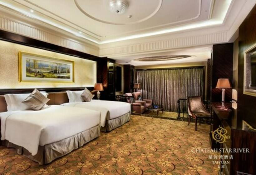 Номер Deluxe Вид на Бассейн, Chateau Star River Taiyuan