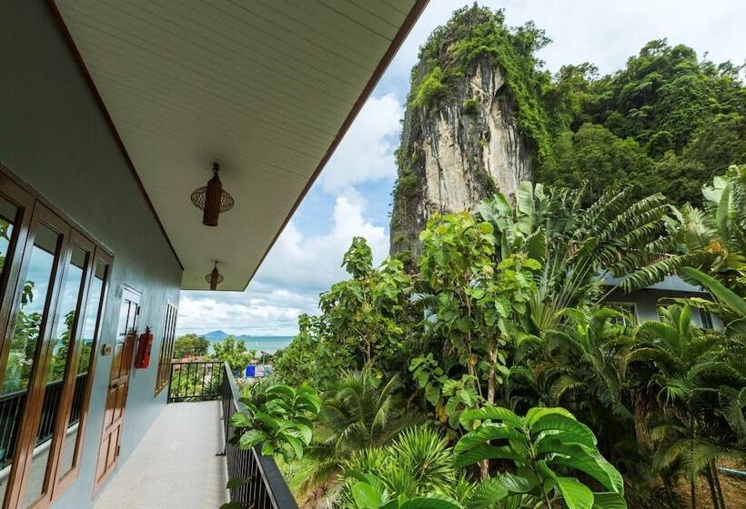 Семейный Номер Боковой Вид на Море, Railay Phutawan Resort