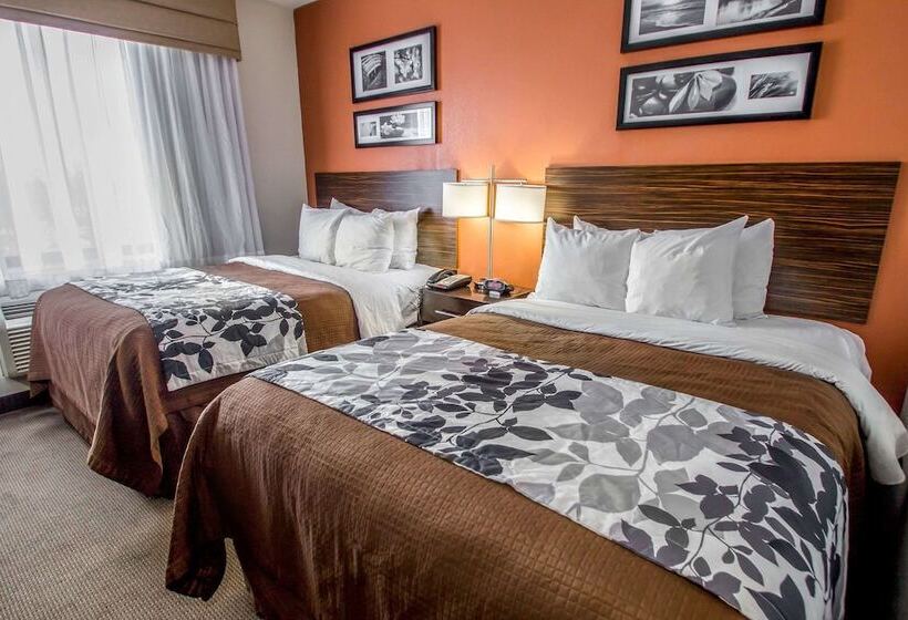 اتاق استاندارد با 2 تخت دوبل, Sleep Inn Jfk Airport Rockaway Blvd