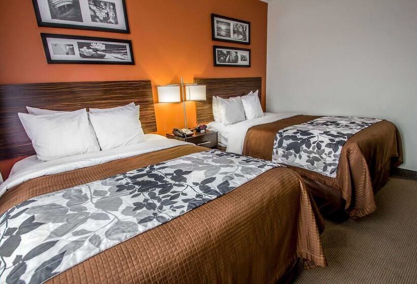 اتاق استاندارد با 2 تخت دوبل, Sleep Inn Jfk Airport Rockaway Blvd