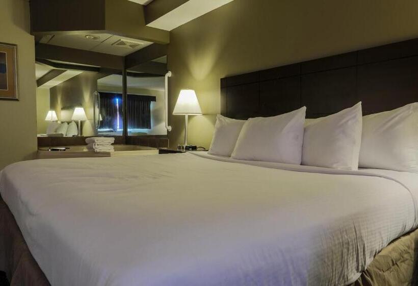 스탠다드 룸 킹사이즈 침대, Americinn By Wyndham Lincoln South
