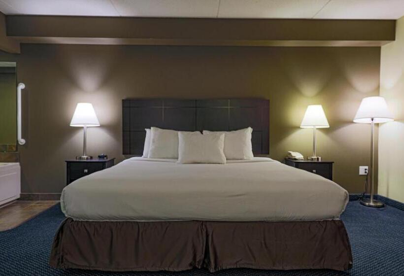 חדר דחוקס עם מיטת קינג, Americinn By Wyndham Lincoln South