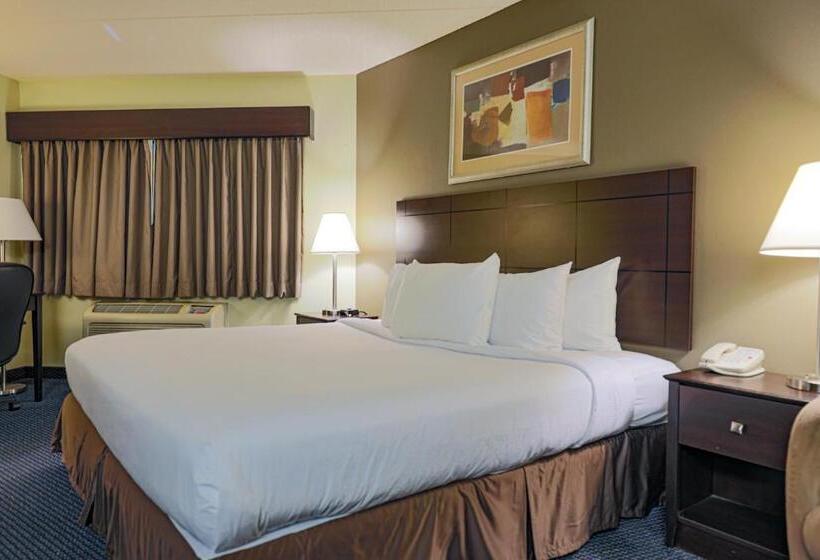חדר סטנדרט עם מיטת קינג, Americinn By Wyndham Lincoln South