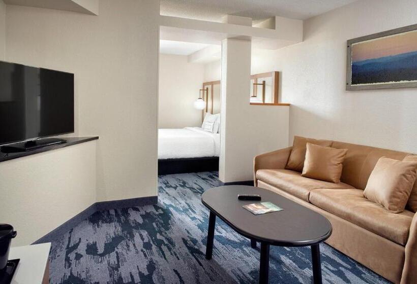 스탠다드 스튜디오 킹침대, Fairfield By Marriott Inn & Suites Asheville Outlets
