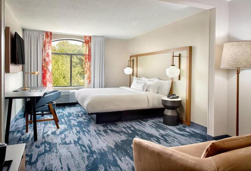 장애인용 디럭스룸, Fairfield By Marriott Inn & Suites Asheville Outlets